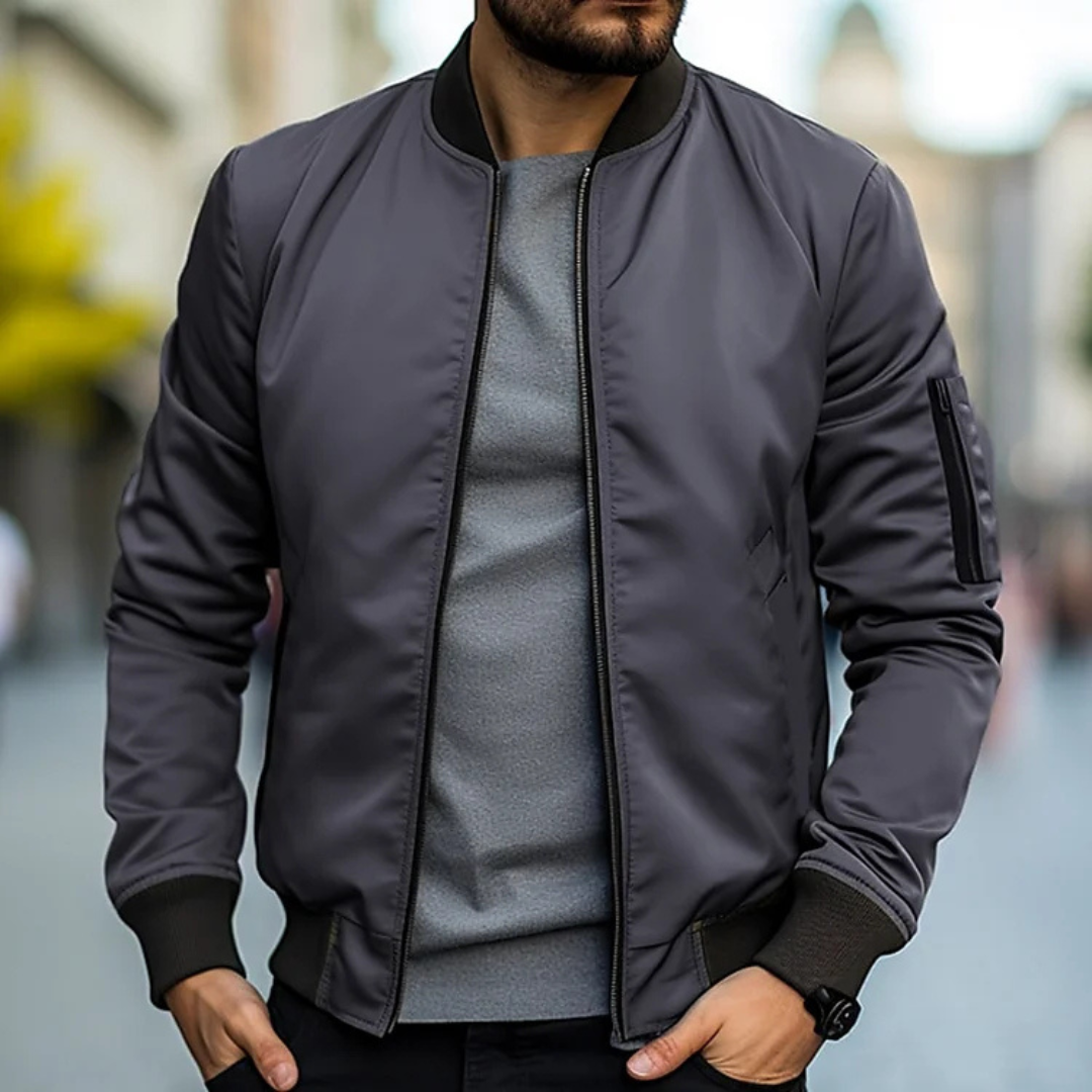Alaric| Men's Bomber Spring Jacket| Lightweight