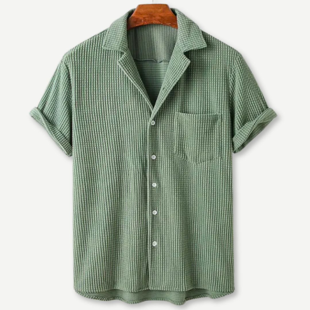 Jackson| Men's Ribbed Shirt| Short sleeve