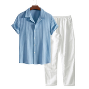 Nigel| Men's Shirt and Pants Set| Two-Piece