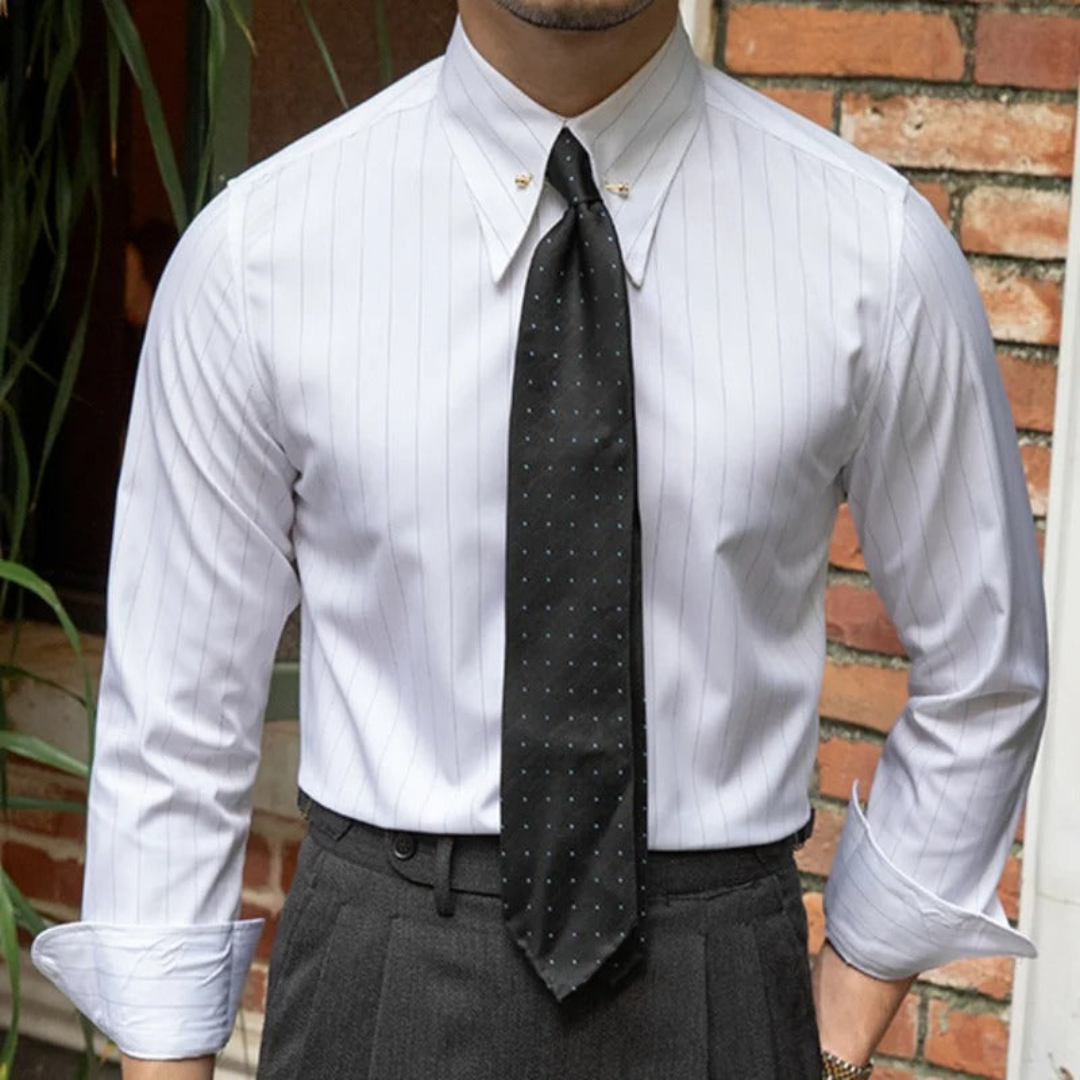 Fredrick | Men's Tuxedo Shirt| Designer