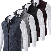 Montgomery| Men's Winter Knitted Waistcoat| With Zipper