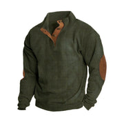 Men's Outdoor Casual Stand Collar Long Sleeve Sweatshirt