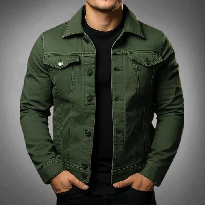 Lloyd| Men's Bomber Denim Jacket| Winter