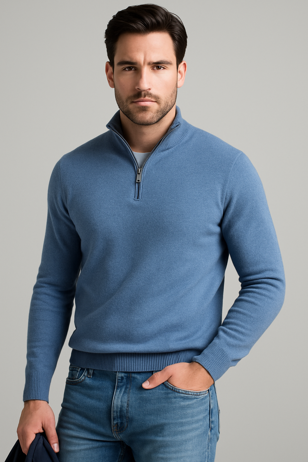 Coledro | Men's  Half Zip Sweater