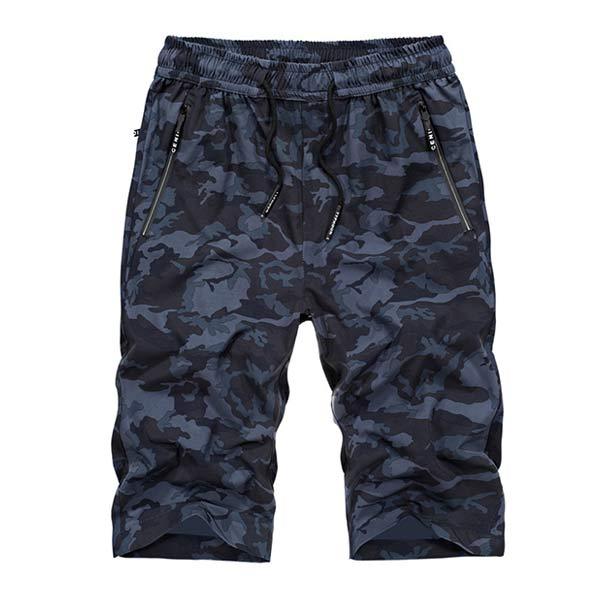 MEN'S CAMO ELASTIC SHORTS