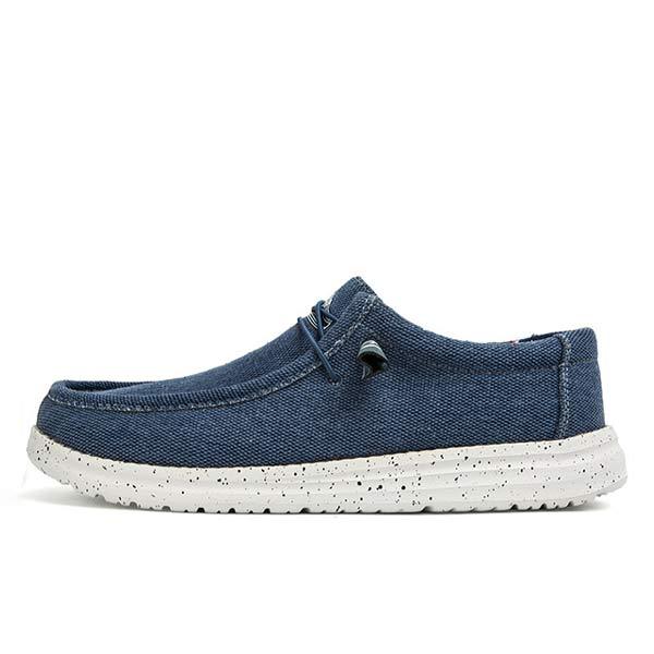 MEN'S CANVAS LOAFERS