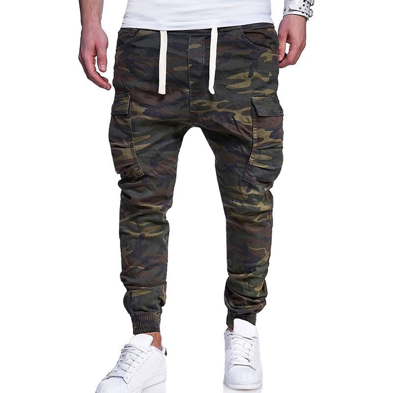 Men's Casual Camouflage Print Pants