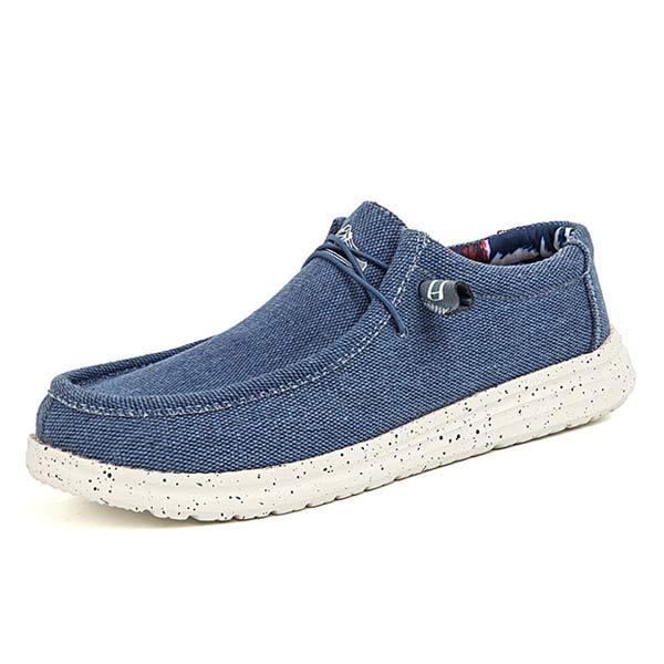 MEN'S CANVAS LOAFERS