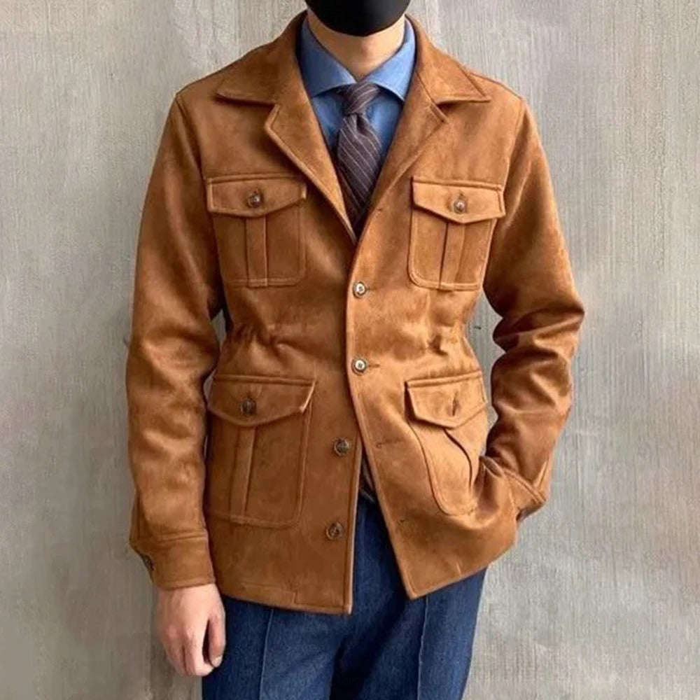 Asher| Men's Winter Trench Jacket| Overcoat