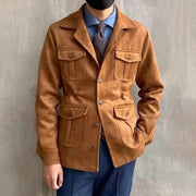 Asher| Men's Winter Trench Jacket| Overcoat