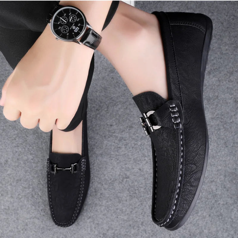 Coledro | Men's Leather Loafers Business Shoes